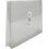 JAM PAPER Plastic Envelopes with Button & String Tie Closure - Index Size - 5 1/2 x 7 1/2 - Smoke Gray - 3/Pack 4