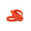 JAM PAPPER Frgglada gummiband - Storlek 33 - Orange gummiband - 100/pack 4