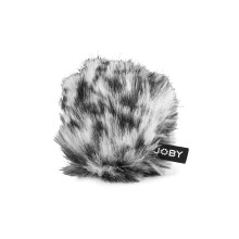 Joby Wavo Windjammer Polar Slip -On Furry Cover til Wavo Mobile Microphone - Støjreduktion Deadcat Windsock Windshield Photo Video Vlogging Live