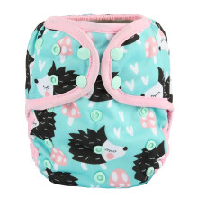 Sigzagor Baby-Windel  berhose, Einheitsgr    e, 3,6 kg bis 16,3 kg (Igel)