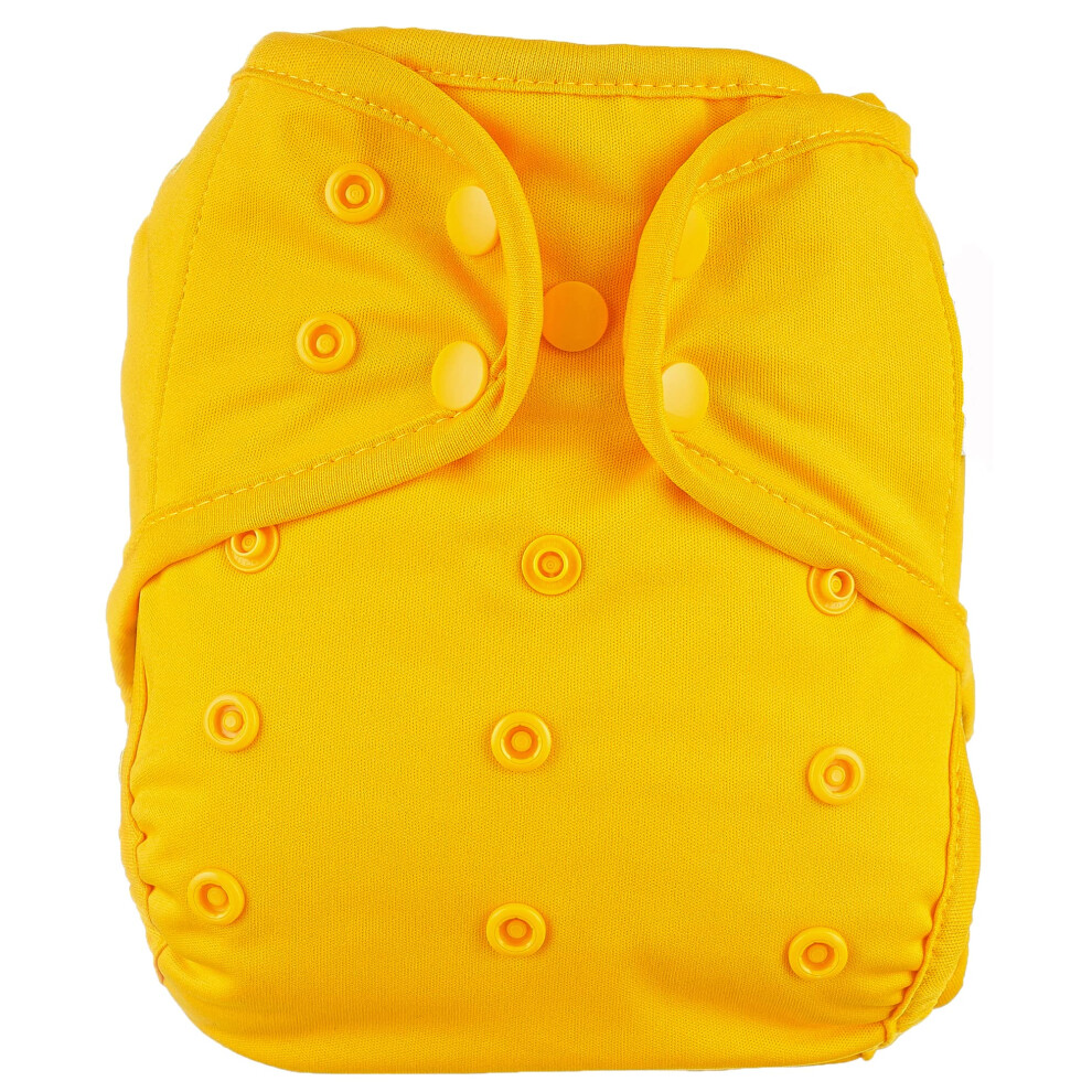 OsoCozy One Size Cloth Diaper Covers - Adjustable Snap Fit & Double Leg Gussets for Baby Boys & Girls from 8-35 Pounds. Use with Prefold  Flat or Fitt-image-OPC-PGSNRMV-NEW