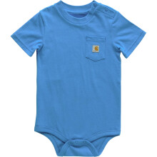 Carhartt Baby Kortrmad Pocket Body Fransk Bl 18M