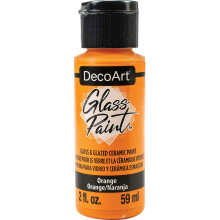 Deco Art GLASS PAINT 2OZ LARANJA ns: tamanho nico
