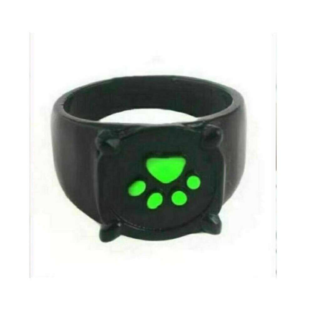 Ladybug Miraculous Cat Noir Adrien Black Paw Ring Jewelry Lovelygirl Jewellery