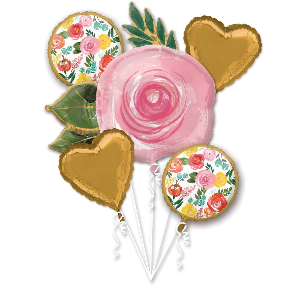 ANAGRAM INTERNATIONAL  Various  Bouquet Bright Florals  Multi  Multicolor-image-OPC-PGSNTYJ-NEW