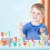 Symbol Figure Decompression Toy Sucker Elastic Force Thinking Kids Gift Training 6