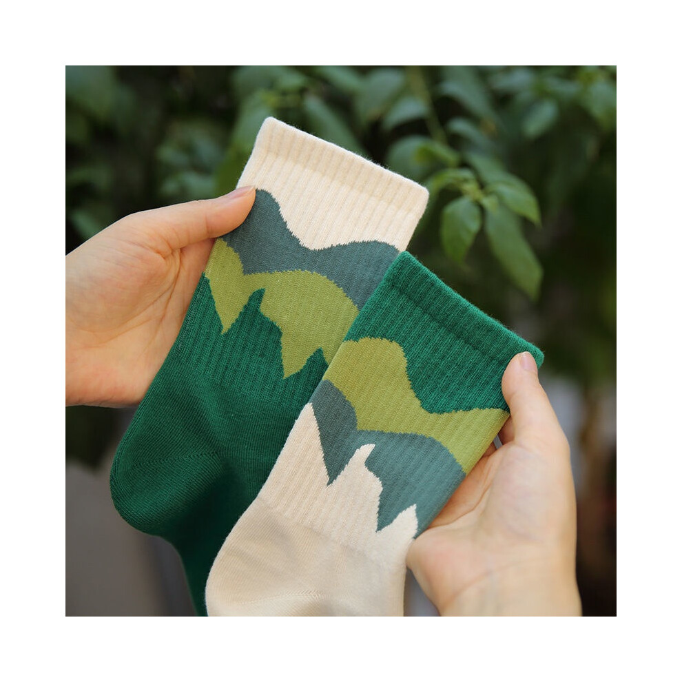 (StyleB) Ab Unique Cow Patterned Sport Socks Suitable Genders Both For-image-OPC-PGSNVCH-NEW