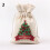 (2#) Christmas Gift Bag Canvas Christmas Bag Gift Bag 1