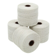De Beadsmith S-Lon Bead Cord - .5 mm gedraaid nylon koord voor het rijgen van 4 spoelen cr?e kleur TEX210 77 yards per spoel
