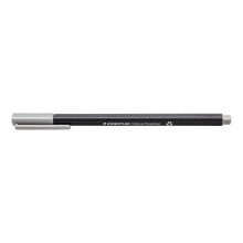 STAEDTLER 334-82 Triplus Fineliner Superfine -kyn   , 0,3 mm, vaaleanharmaa (10 kyn   n pakkaus)