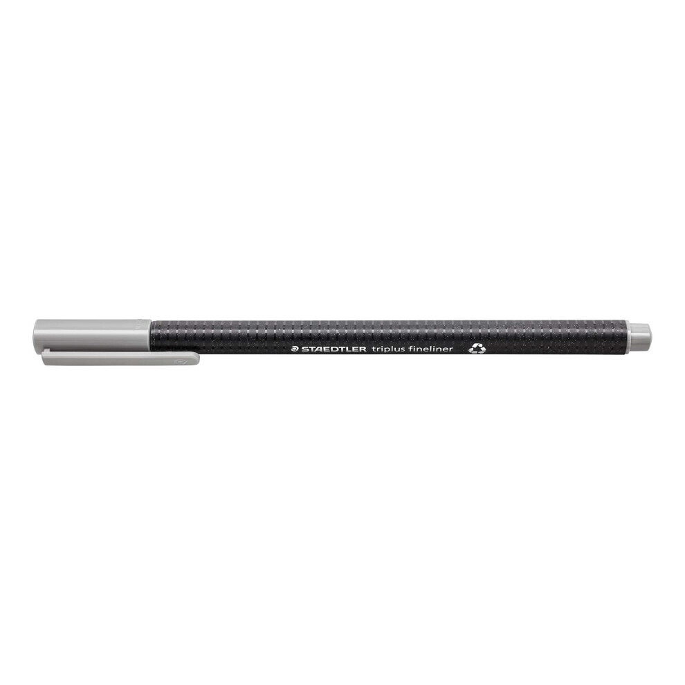Staedtler 334-82 Triplus Fineliner Superfine Stift, 0,3 Mm Strichbreite, Hellgrau (10Er-Box)-image