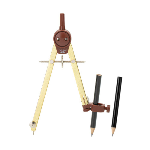 Mr. Pen- Compass for Geometry  Gold  Compass with Pencil  Drawing Compass Drawing Tool  Math Compass  Drafting Tools  Drawing Tools  Geometry Compass