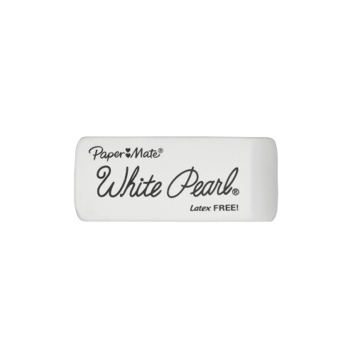 Paper Mate 70624 White Pearl Eraser 3/Pack 2