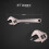 (8'') 6 Professional 810"12"15 Diy Adjustable Wrench Spanner Grip Hand Tool 1