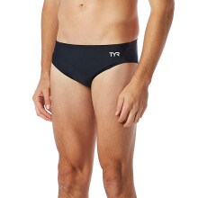 Maillot de bain TYR Durafast Elite Solid Racer pour homme (noir, taille 36)