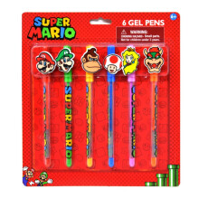 Gelov pera Super Mario 6 Pack