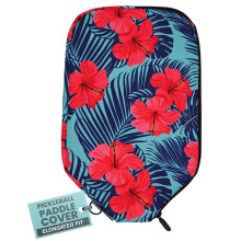 Funda alargada para pala de pickleball Palms-O-Aces: protege tu pala con nuestras fundas acolchadas y duraderas. Cierre de cremallera y lona.