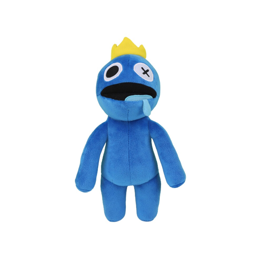 (Blue) Roblox Rainbow Friends Blue Plush Toy Purple Stuffed Doll Kid Gift Xmas Birthday Blue,Purple