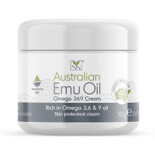 Cink-oxidos krm felnotteknek s gyerekeknek Termszetes hidratl s borvdo vdo krm tiszta emuolajjal Omega 3 6 9 s shea vajjal 50 g utazsi