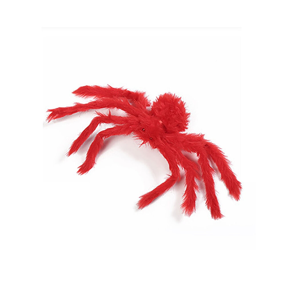 (, 30Cm) Halloween Spider Colorful Decoration Haunted House Prop Decor Outdoor Indoor Red