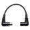 Seismic Audio New 1' Right Angle XLR Patch Cable (SARAX1) 1