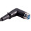 Seismic Audio New 1' Right Angle XLR Patch Cable (SARAX1) 3