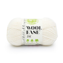 Lion Brand Wool-Ease DK Yarn Yarn til strikning af hækling og håndværk Cream 1 Pack