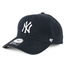 '47 Brand MLB New York Yankees Baseballkappe, Baseballm  tze (Marineblau/Wei  , Kinder 4   7)