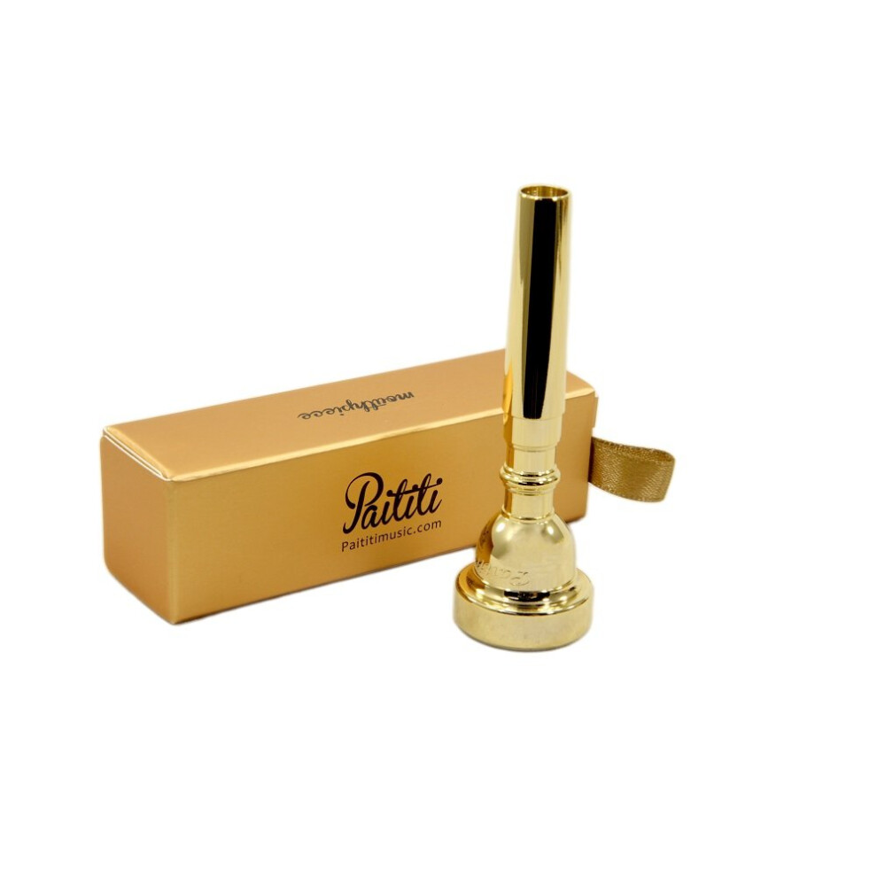 Paititi Gold Plated Bb 3C Trumpet Mouthpiece
