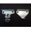 1 Pair Rollease R 16 Roller Shade Brackets (#RB560) 1