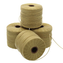 De Beadsmith S-Lon Bead Cord - .5 mm gedraaid nylon koord voor het rijgen van 4 spoelen bronskleur TEX210 77 yards per spoel