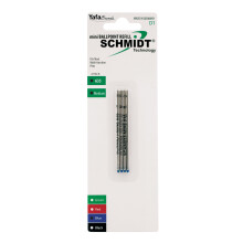 Schmidt 635 Mini D1 Kugelschreibermine, mittel, 4er-Pack, blau (SC58150)