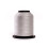 Finesse Thread Solid Colors | 100% Polyester 3ply 50wt | Thread Cones | 100% Polyester Thread for Quilting and Sewing (Smokey Quartz 1 100 Yards) 1
