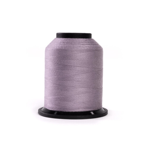 Finesse Thread Solid Colors | 100% Polyester  3ply  50wt | Thread Cones | 100% Polyester Thread for Quilting and Sewing (Lilac  1 100 Yards)