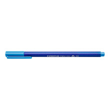 Staedtler 323 Triplus Color Fibre-Tip Penne 1,0 mm Pacchetto blu pallido di 10