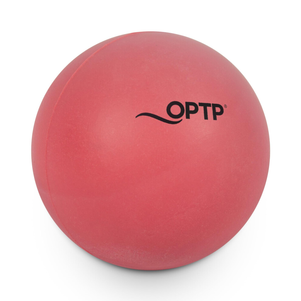 OPTP Super Pinky Ball - Moderately Firm Density Deep Tissue Massage Ball for Back Pain  Shoulder Tension Relief  Sore Muscles  Plantar Fasciitis and M