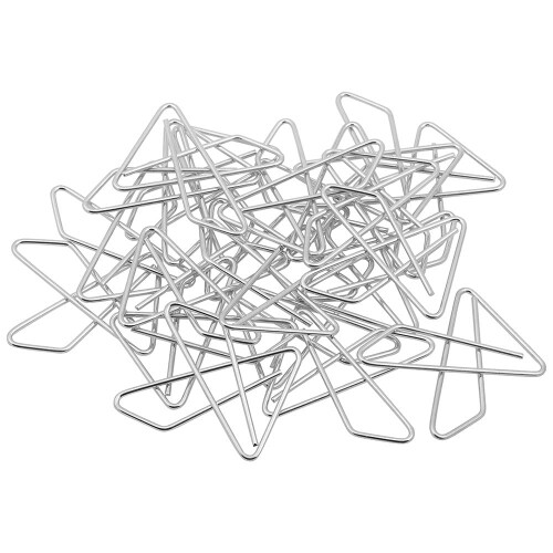 JAM PAPPER Frgglada fjrilsklmmor - Silverpappersklmmor - 20/pack 2
