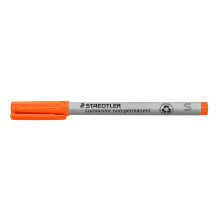 Staedtler Lumocolor Universal -kynipermanentti, oranssi, 10 kpl pakkaus
