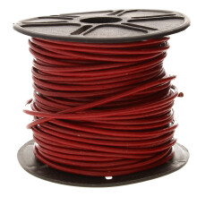 Beadsmith-l?dersnoren - r?d - 2 mm spole - 25 yards/22,86 meter - indisk l?derstreng ideel til fletning af perlehalsk?der Fint sn?ring til h?rtil