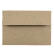 JAM PAPPER Monarch Premium-kuvert - 3 7/8 x 7 1/2 - Brun kraftpapperspse - 25/pack