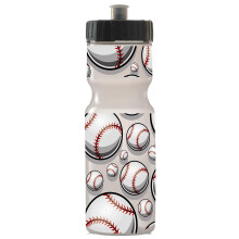 50 Strk 22 oz Kid Sports Squeeze Vandflaske til piger - BPA-fri med Pull Top Cap - Holdbar og genanvendelig til skolesport og hverdagsbrug - Fre
