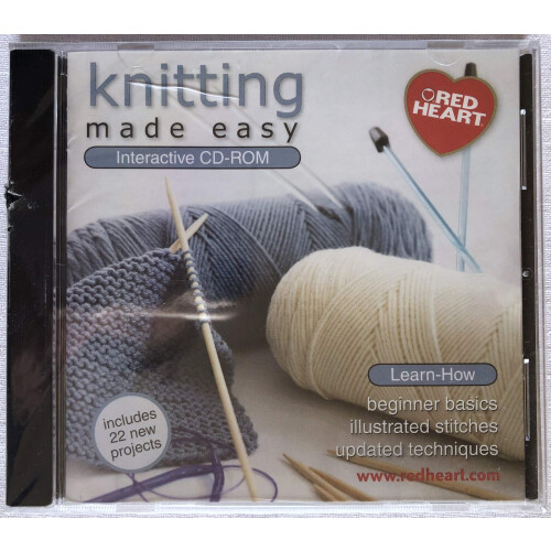 Kappor Virkad stickning Made Easy Interactive CD-ROM
