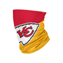FOCO NFL Kansas City Chiefs Halsmanschette, Einheitsgröße, großes Logo