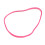 JAM PAPPER Frgglada gummiband - storlek 33 - Rosa gummiband - 100/pack 3