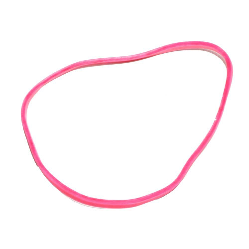 JAM PAPPER Frgglada gummiband - storlek 33 - Rosa gummiband - 100/pack 2