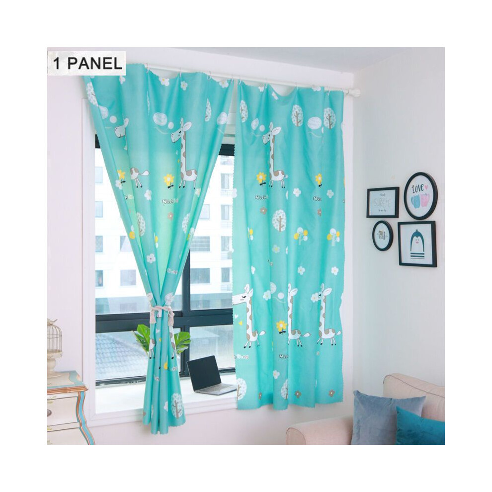 (Deer, 200*215cm/78.74*84.64inch) Modern Curatin Window Room Blackout Shading Home Elegant Curtain Hook Decorative-image-OPC-PGSPRRM-NEW