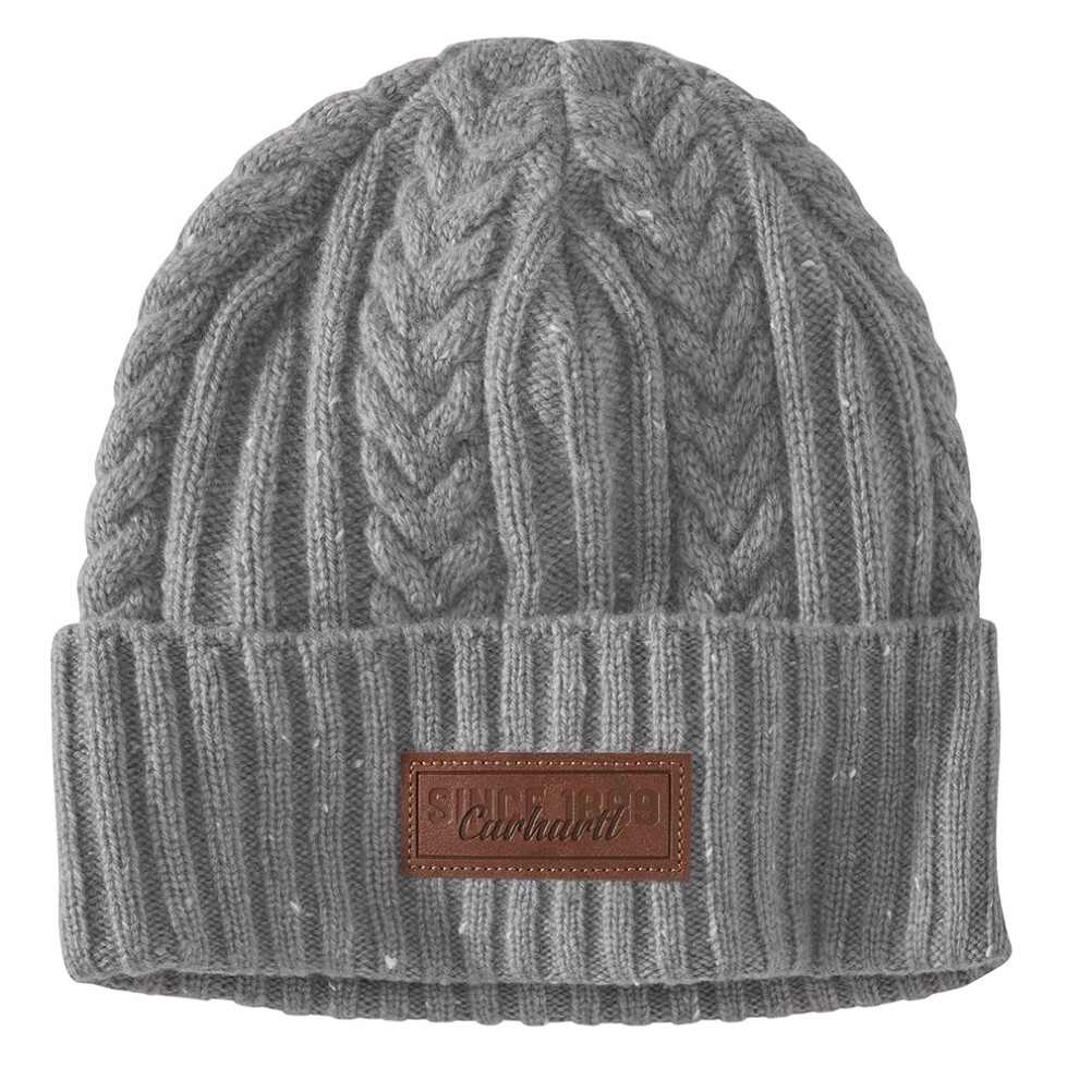 Carhartt Women's Rib Knit Fisherman Beanie  Asphalt NEP