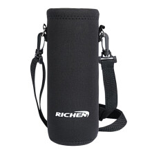 RICHEN Neoprene Water Bottle Carrier Bag with Adjustable Shoulder Strap Insulated Water Bottle Cover for 1000ml/32oz Stainless Steel/Glass/Plastic Bo
