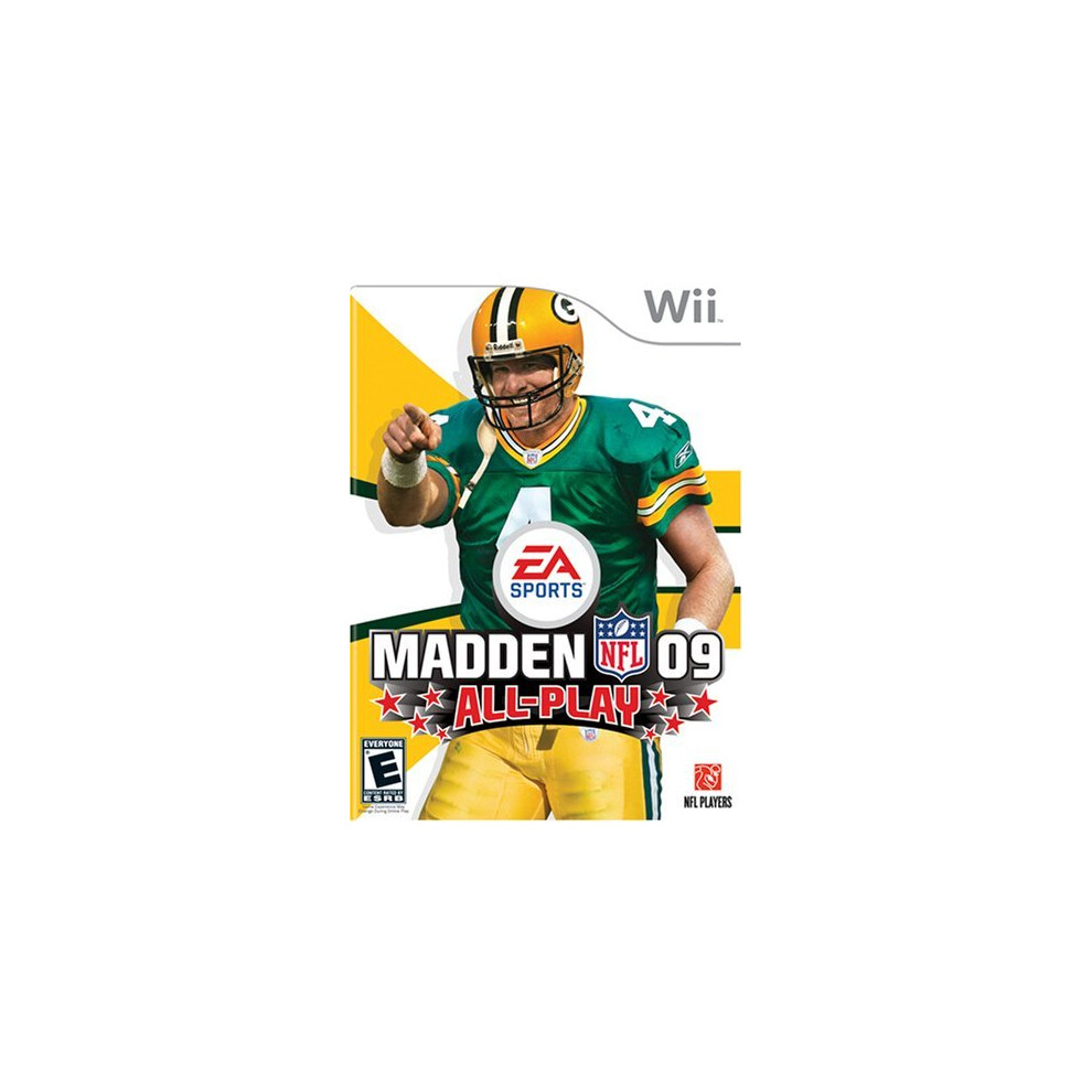 Madden Nfl 09 All-Play - Nintendo Wii (Renewed) 714752130532