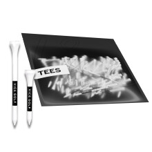 VICE Golf Tees | Hvid | 60 Driver Tees & 15 Short Tees One Size